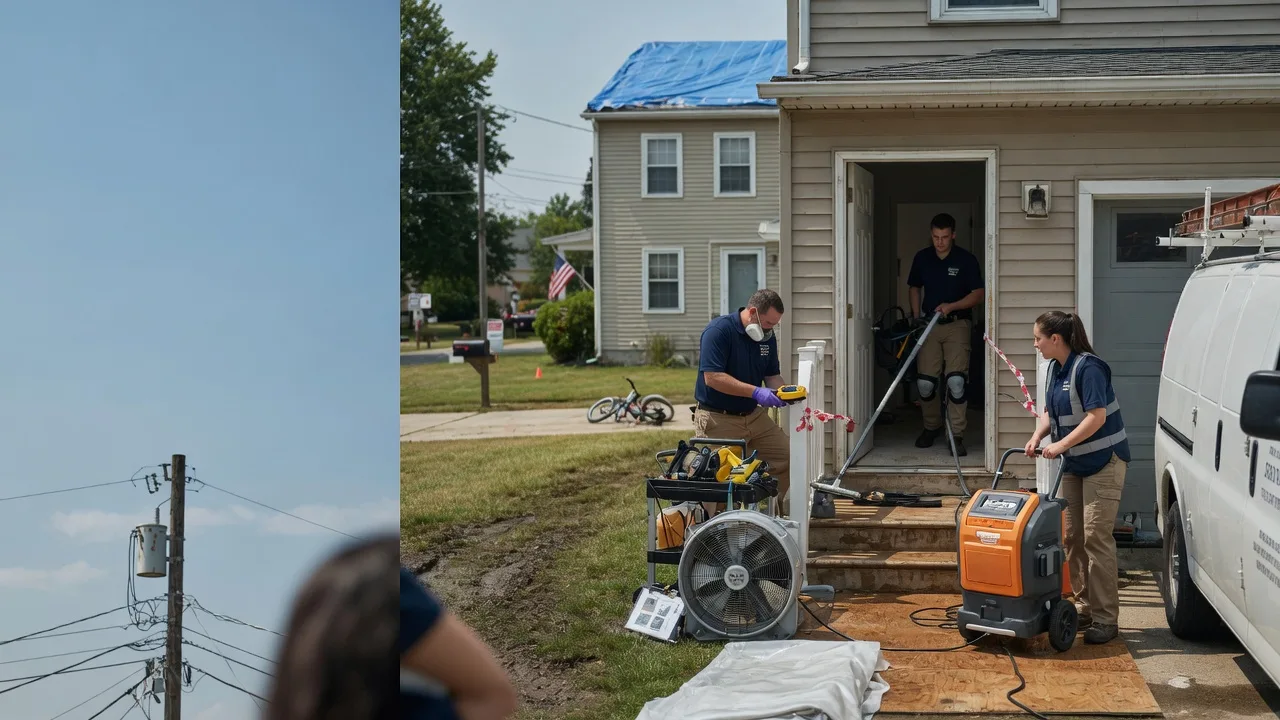Water Damage Repair in Chunky, MS near me